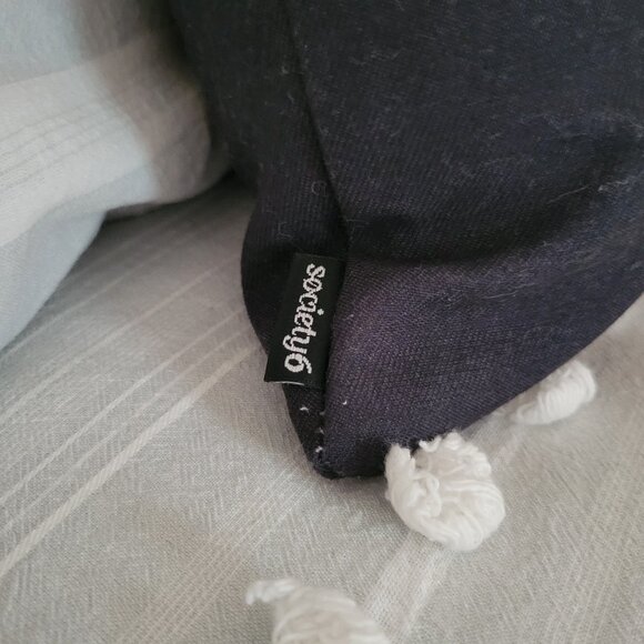 Society6 Sloth Wizard Pillow in Black, Yellow, Red, Blue - Picture 5 of 6